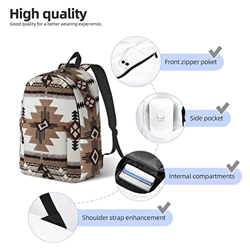 Sac à dos voyage amérindien avec compartiment pc portable ergonomique - 5