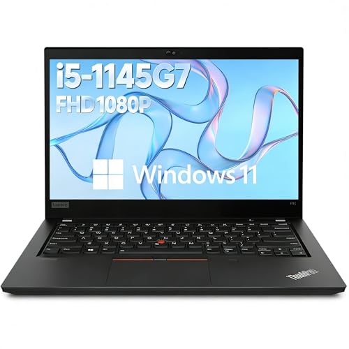 Lenovo ThinkPad T14 Gen 2 Laptop 14 FHD (19201080) Intel 11th Gen Core i5 512GB SSD 16GB RAM Backlit Keyboard Windows 11 Pro (Renewed)