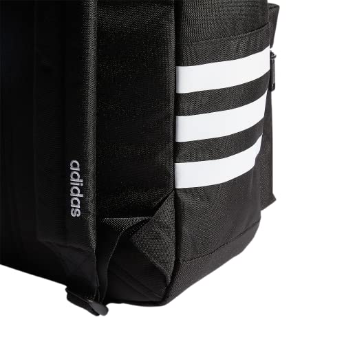adidas Mochila clássica juvenil 3S, Preto/branco, One Size, Mochila clássica juvenil 3s