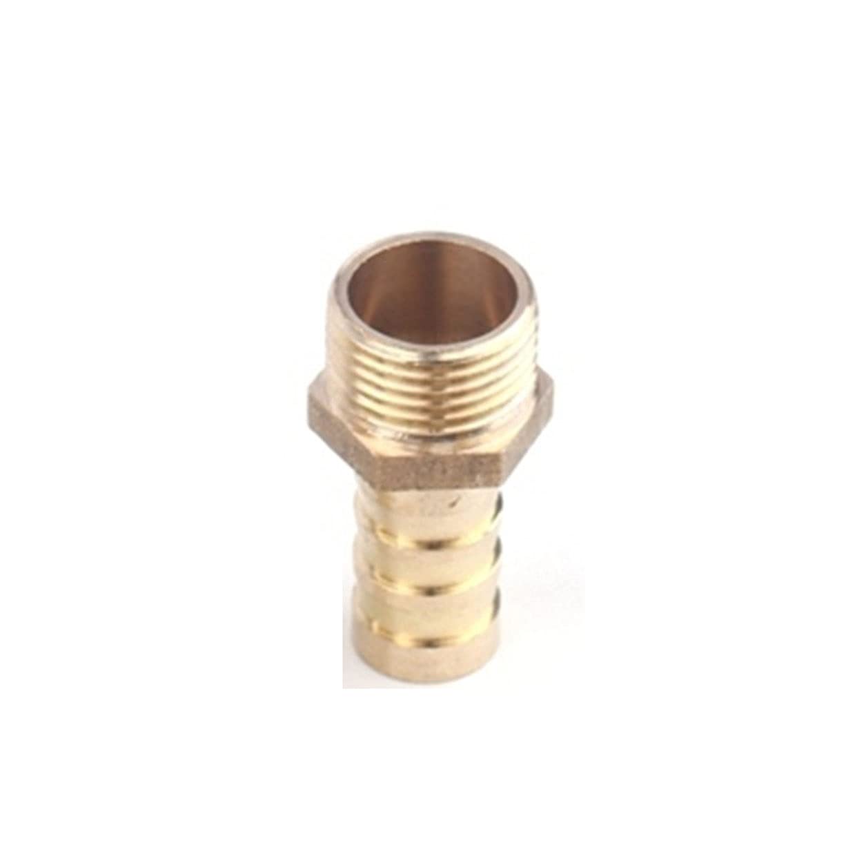 Mdingbao-Raccordo tubo ottone Raccordi per tubi in ottone Thread maschio Giunto di rame Giunto di rame 4/6 ~ 50mm Tubo flessibile a 1/8 "~ 2" BSP BSP MASCHIO CONNSUCCIO GASUFO GASHE GOUNCIATO, 2PCS, C