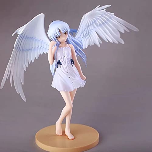 Wsjdmm Angel Beats! Tachibana Kanade Anime Figure, Action PVC Figurine Model Dolls Anime Gifts Toys Model Kits Best Birthday Christmas Halloween Present Decoration - High 18cm