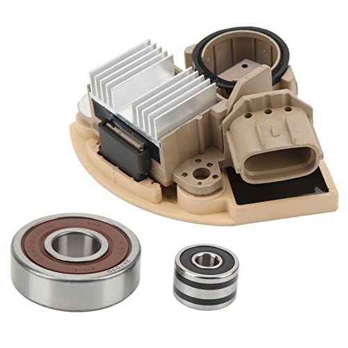 KLLJRFW Alternator Rebuild Kit, 23100 1AA1A Generator Repair Kit with Regulator Brush Bearings, Aluminium Alloy Automotive Generator Repair Replacement for V6 3.5L 2009-2014