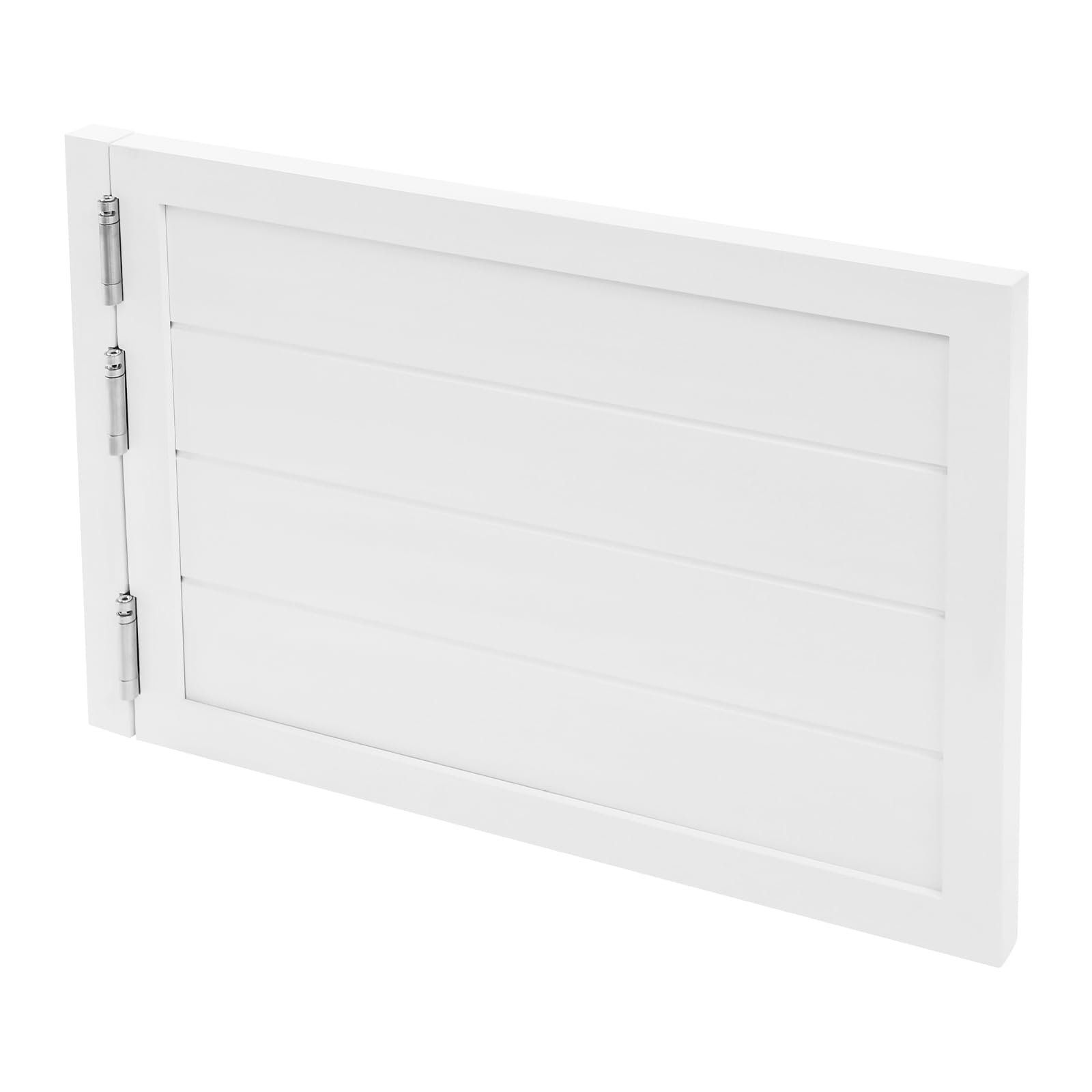 Porte battante - En bois - 90 x 60 cm - Avec portes battantes à fermeture automatique - Pour café, bar, cuisine - Blanc