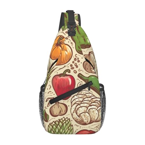 Bolso cruzado para hombre tipo bandolera negro miniatura 1