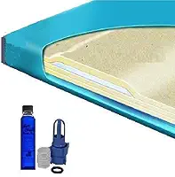 Colchão de cama de água super individual 80% semi ondulado com lombar