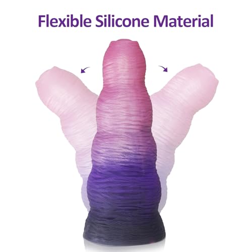 Image of 13 Inch Huge Thick Monster Dildo, XXXL Silicone Fantasy Dildos | Big Giant, Extra Large, Strong Suction Cup, Massive Butt Plug for Anal Play, Adult Sex Toys, For Advanced Women Men Gay