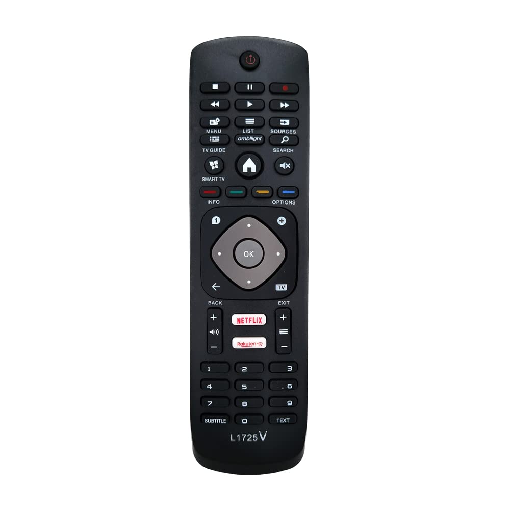 Neo Classic Replacement Remote Control Compatible with Philips Smart LED TV