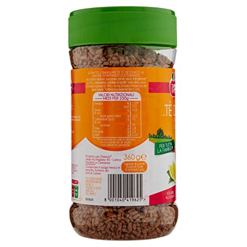 Plasmon - Estratto Granulare Tè Deteinato al Limone - Barattolo - 360g - immagine 4