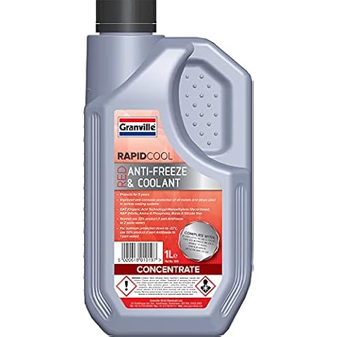 Granville Rapid Cool Red Antifreeze Concentrate 1L Cover