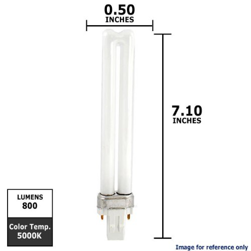 LEDVANCE 21135 Compact Fluorescent 2 Pin Single Tube 5000K, 13-watt - Thumbnail 2