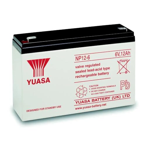 Yuasa YUANP12.6 NP12-6 DIY