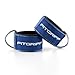 Fitgriff® Ankle Straps V2 for Cable Machine (2 Pieces) - Gym Workout Equipment - Leg Pulley Attachment, Kickback Straps (Blue)