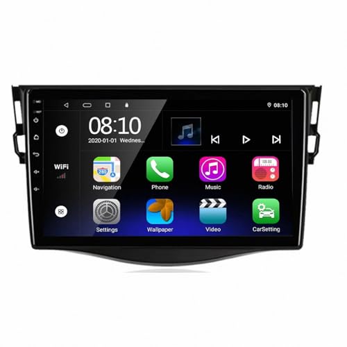 Navigateur de Voiture RAV4 Navigation Hors Ligne Écran Tactile 8 Coeurs