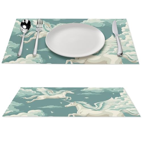 Sets de table en PVC lavables pour protéger votre table - 2