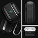 Spigen Rugged Armor Designed for AirPods Pro Case (2019) Drop Protection Cover with Carabiner - Matte Black