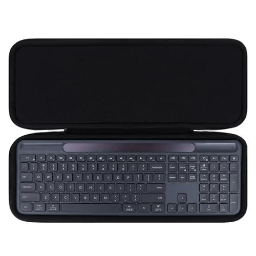 Lebakort���[�P�[�X�ƌ݊����̂��郍�W�N�[�� Logicool Signature Slim Solar+ K980GR Bluetooth �\�[���[ ���C�����X�L�[�{�[�h