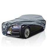 5 Layer Car Cover for Rolls Royce Wraith 2014-2022 Coupe 2-Door, Semi Custom Fit Full Coverage Pollution, Dust, Sun, Snow, Rain, Hail All Weather Protection, Breathable