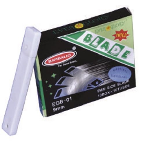 Image of Ever Glory Replacement Cutter Blade - 9mm - EGB-01 (PM), Pack of 100 Blades