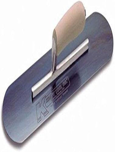 Kraft Tool CF280B - Llana de acero azul con mango de madera, 16.0 x 5.0in, multicolor
