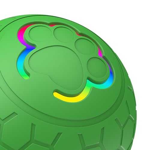 Pelota Interactiva para Perros Juguete Eléctrico con Luz para Gatitos de Interior 3