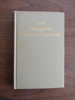 Hardcover 1964 Yearbook of Jehovah's Witnesses Containing Report for the Service Year of 1963 Book