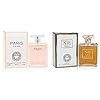 META-BOSEM 2-Pc Perfume Collection Paris for Her+No.1 Paris Fragrance for Women, Eau de Parfum Natural Spray – Elegant Floral Scent (Pack of 2) Each 3.4 Fl Oz, Total 6.80 Oz
