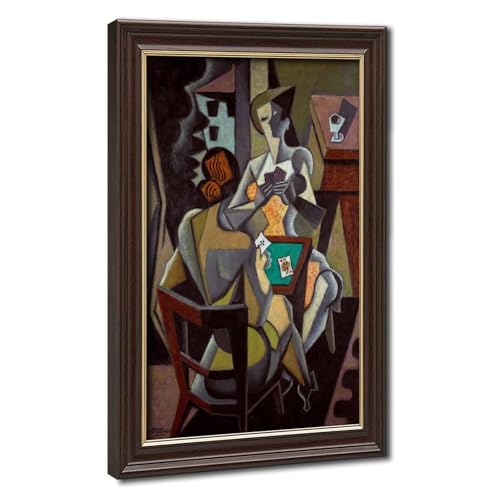 Toile Card Players Jean Metzinger pour décoration murale salon et bureau
