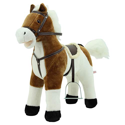 La mejor selección de Ponycycle Mexico para comprar hoy. 41 Sweety Toys My Little Pony 12657 - Caballo de pie, color blanco con función de sonido, galope y golosinas para silla de montar y estribos, color marrón y beige
