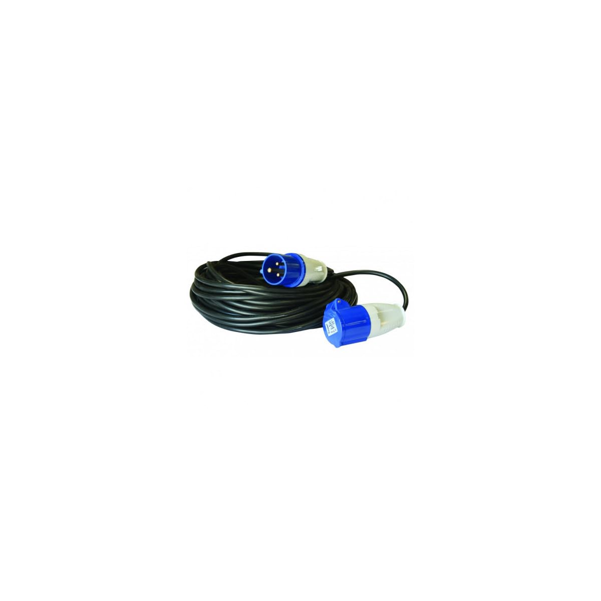 Antarion 15M Przedłużacz elektryczny P17 Plug + Adapter żeński P17 230V + HABA Przedłużacz zasilający 1,5 m Camping Car