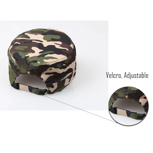 12Pcs Military Decorations Hats,Kids Birthday Army Cadet Party Cap,Bulk Camo Costume Favors Hat for Soldier Boys4