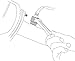 Lisle 12390 Dual Drive Oxygen Sensor Wrench