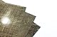 Trocken abwischbare Rollenspielmatte 50x50cm mit quadratischem Raster - Trocken abwischbare Kampfmatte für Rollenspiele, Dungeons and Dragons (D&D), Pathfinder - Abgenutzter Papyrus