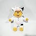 qwermz Peluches, Winnie l'ourson Habiller Vache Ourson en Peluche Cadeau d'anniversaire De Noël pour Les Enfants 30 Cm