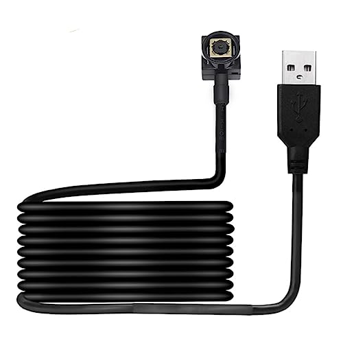 PEGATISAN 5MP Webcam with Microphone, 100-120 Wide-Angle Lens, Eye Contact, USB, HD 1080p, Compatible with Zoom/Skype/Teams, Windows/Mac/Linux