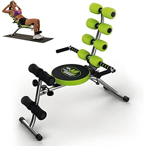 Abdominal Training Gymform Ab Celerate, Equipment, 6-in-1 Fitness Machine, Exercise Chair with Foam Roller, Crunches Machine, Complete Training Bench Cover