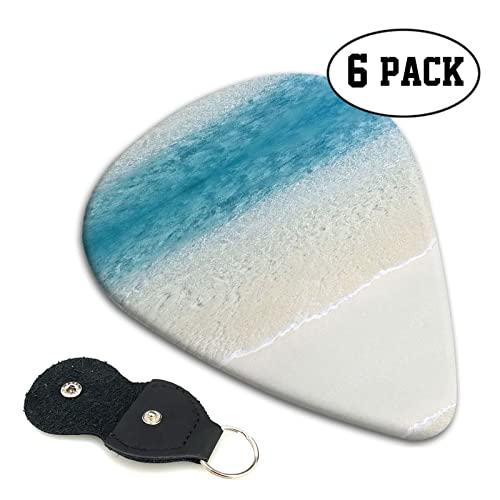 Ensemble de 6 médiators de guitare de plage de sable blanc d’eau de mer claire pour guitare acoustique, guitare… - Les Beatles, Paul McCartney, John Lennon, RIngo Starr, George Harrison Ensemble de 6 médiators de guitare de plage de sable blanc d'eau de mer claire pour guitare acoustique, guitare… – Image 3