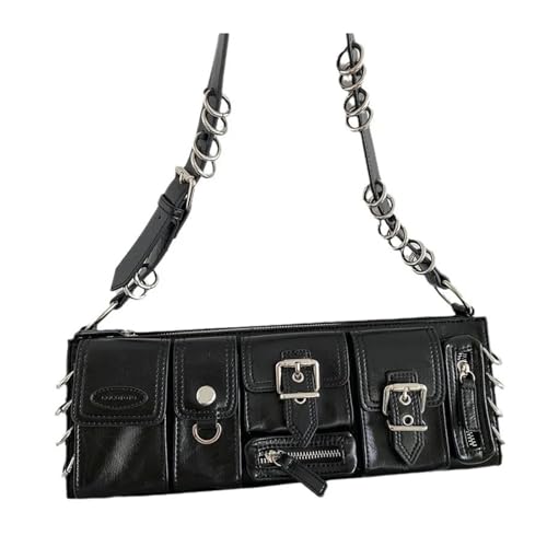 Sac demi-lune en cuir ZUC de luxe un sac à bandoulière vintage chic