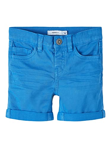 NAME IT Jungen Long Shorts NMMSOFUS TWIISAK Long Short TB, Größe:92, Farbe:French Blue