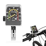 Fahrrad-Tachometer, Fahrrad-Computer-Code-Tabelle, wasserdichter mechanischer Kilometerzähler, für 26-Zoll-, 27,5-Zoll-, 28-Zoll-, 29-Zoll-Fahrräder