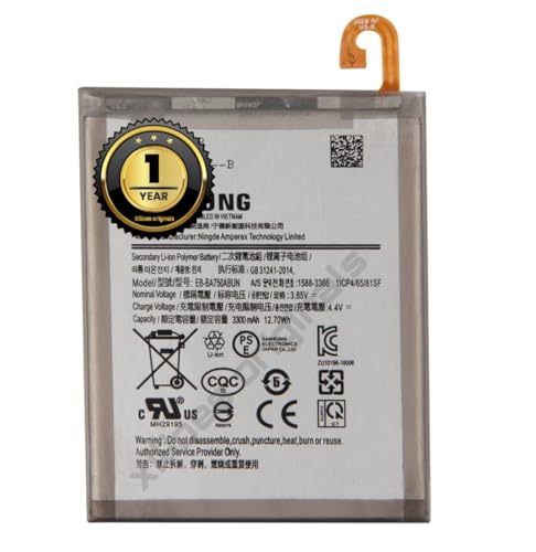 Image of EB-BA750ABU Battery for Samsung Galaxy A7 [2018] / A10 SM-A750 SM-105F5F / SM-A730X / A730X / A750 Battery with 1 Year Warranty**** (D385)