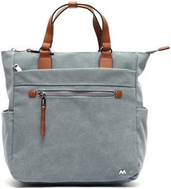 MISAKO Evolet mochila de tela con asa de mano Mujer - Evolet Azul...