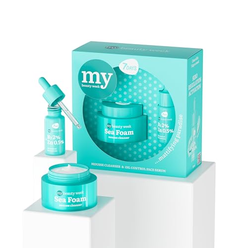 Set De Cuidado De La Piel Con Limpiador Facial Y Suero De Niacinamida Con Zinc - Set De Regalo De Cuidado De La Piel Coreano Para Mujeres - Set De Mimado Para La Piel