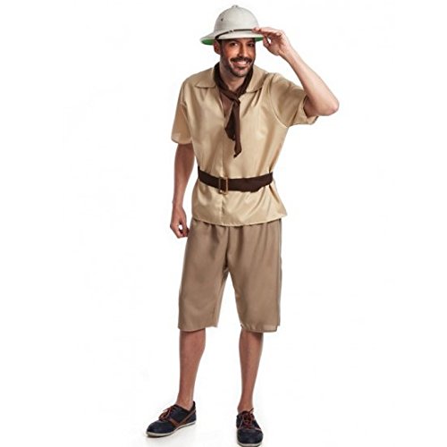 El Rey del Carnaval Disfraz de Explorador - Hombre, L