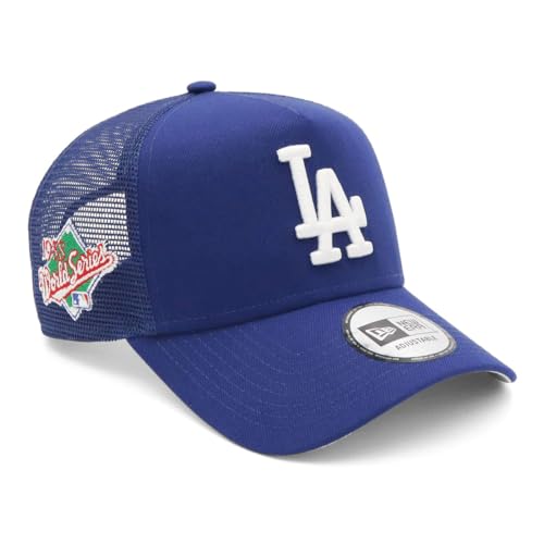ニューエラ(new era) ニューエラメッシュキャップ 9FORTYA-FRAME MLB ONSPOTZ別注 LAダークロイヤル FREE 9Forty A-Frame Trucker Side Patch Mlb Los Angeles Dodgers