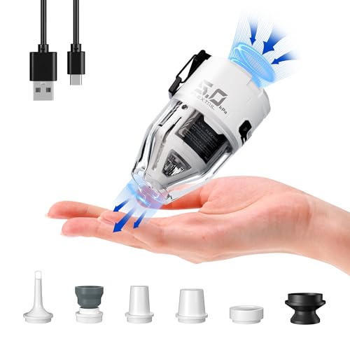 FLEXTAILGEAR Max Pump 3 Air Pump for Inflatables, 5Kpa Portable Air Pump, 500L/min Air Mattress Inflator with Camping Light, Inflatable Pillows Swim Rings Air Mattresses Air Bed Boats