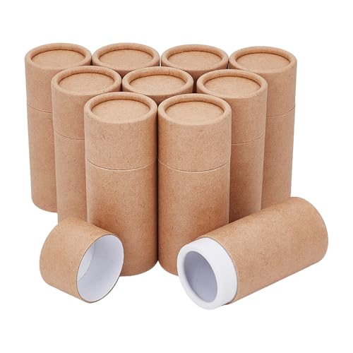 Tube de baume à lèvres en carton pour vos voyages et cosmétiques nomades push-up