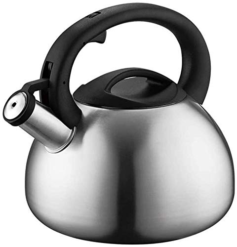 Théière en sifflant 2.5L idéale pour préparer le thé en cuisine ou pour le petit déjeuner