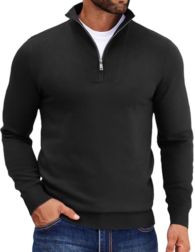 Pull Homme Tricoté Col Montant anti-courants d'air pour un style impeccable