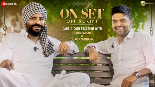 Page de couverture de Candid Conversation with Guru Randhawa & Babbu Maan | On Set Off Script | Punjabi Podcast
