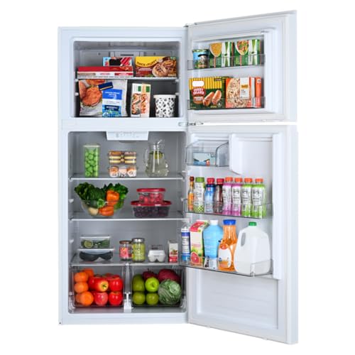 Kenmore 4662312 30 Inch 18.2 Cu. Ft. Capacity Refrigerator/Freezer With Adjustable Glass Shelving, Humidity Control Crispers, Gallon Door Bins, Energy Star Certified, White thumb #2